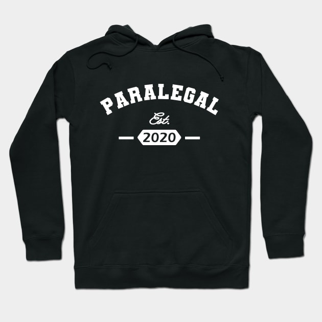 Paralegal Est. 2020 Hoodie by KC Happy Shop